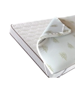TOPPER SINGOLO IN MEMORY FOAM CON ALOE 80X190 CM